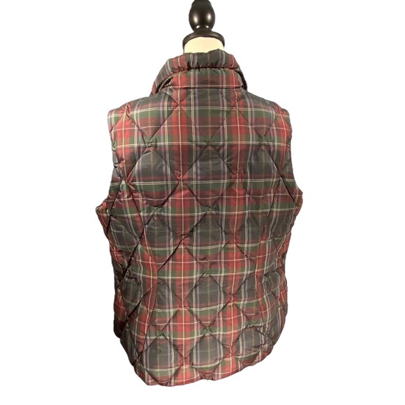🔺SOLD🔺Eddie Bauer Down Vest Puffer Plaid Size XXL - Picture 2 of 9